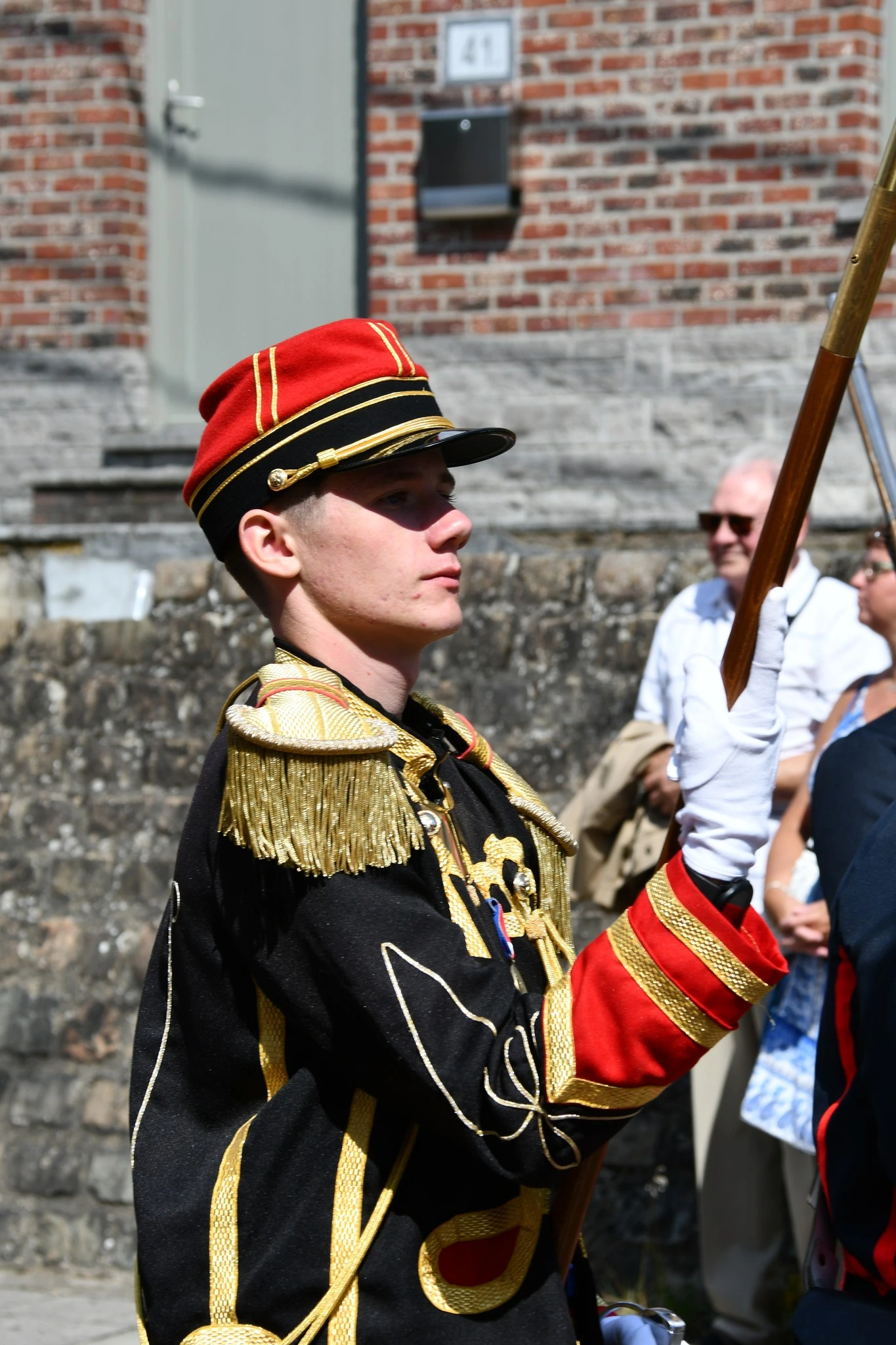 Officier Porte Drapeau